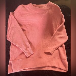 Coral sweater